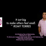 Anti-Bullying Day - Romy Torres